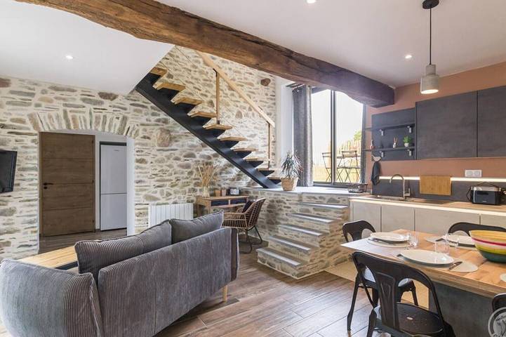 Gîte pour 4 personnes, avec terrasse