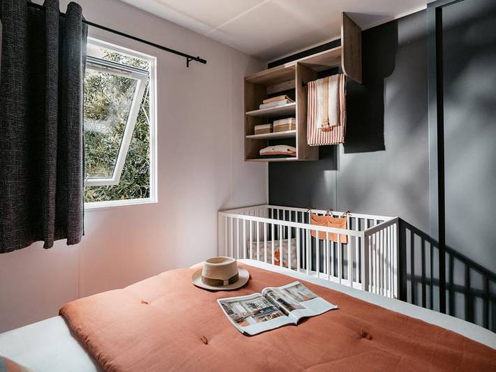 Camping Les Flots-Atlantique Village 2  - Mobilheim 4 personen - Cosy 2 | Clim in Saint-Pierre-d'Oléron, Côte de Beauté