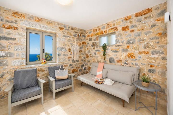 Chalet para 4 personas con terraza in Mani Peninsula