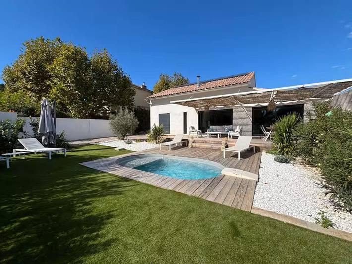 Maison de vacances pour 10 personnes, avec piscine et jardin à Marseille