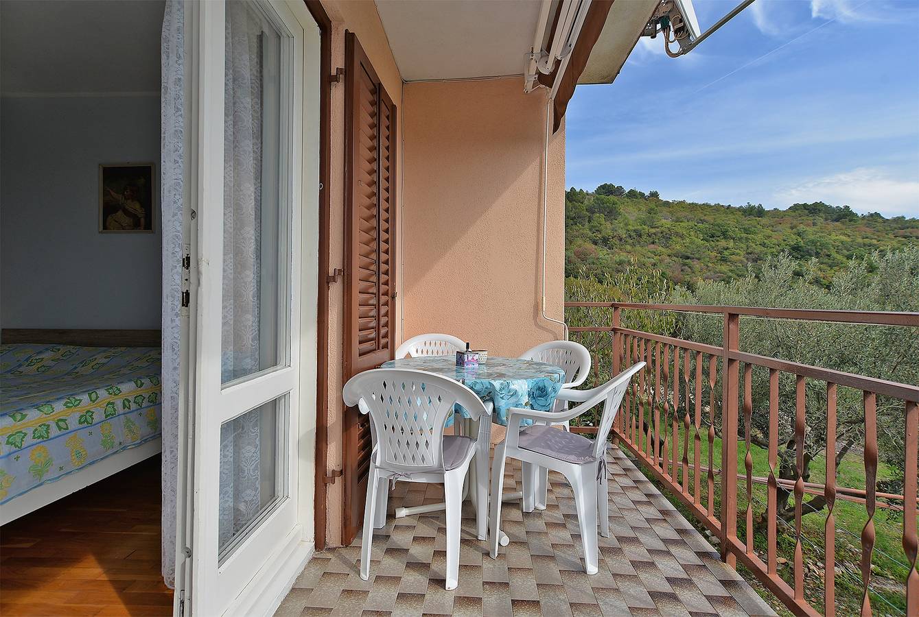 Ganze Wohnung, 2-Zimmer-Ferienwohnung mit Balkon und Meerblick Rabac, Labin A-20746-b in Rabac, Labin-Rabac