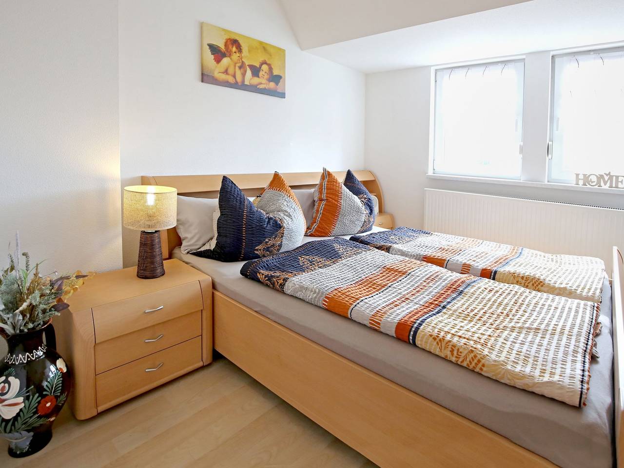 Ganze Ferienwohnung, Ferienwohnungen Haus Angela - Ferienwohnung 2, 30qm, 1 Wohn-/ Schlafzimmer, max 2 Personen in Mühlhausen, Unstrut-Hainich-Kreis