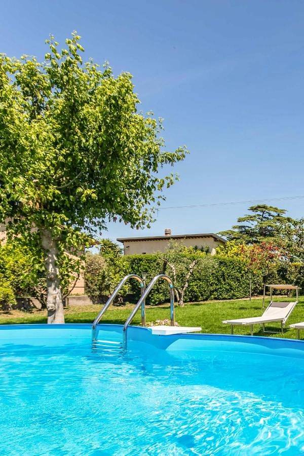 Location de vacances pour 4 personnes, avec vue ainsi que jardin et piscine, animaux acceptés à Castagneto Carducci - 3