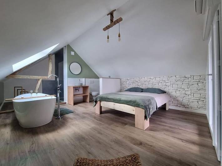 Location de vacances pour 2 personnes, avec terrasse dans La Haye (Seine-Maritime)