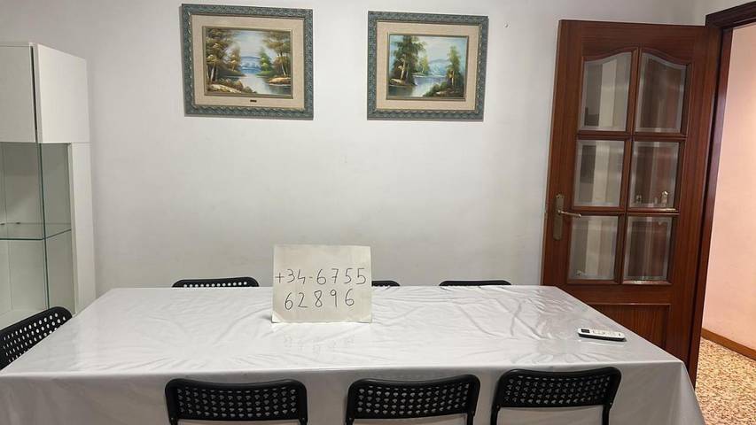 Apartamento para 11 personas, con balcón y vistas en La Malvarrosa