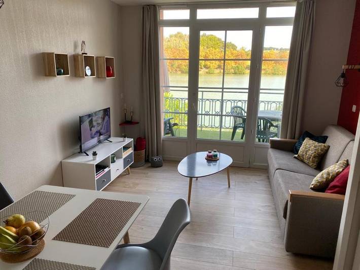 Gîte pour 4 personnes, avec vue sur le lac et vue ainsi que piscine et balcon à Marciac - 4