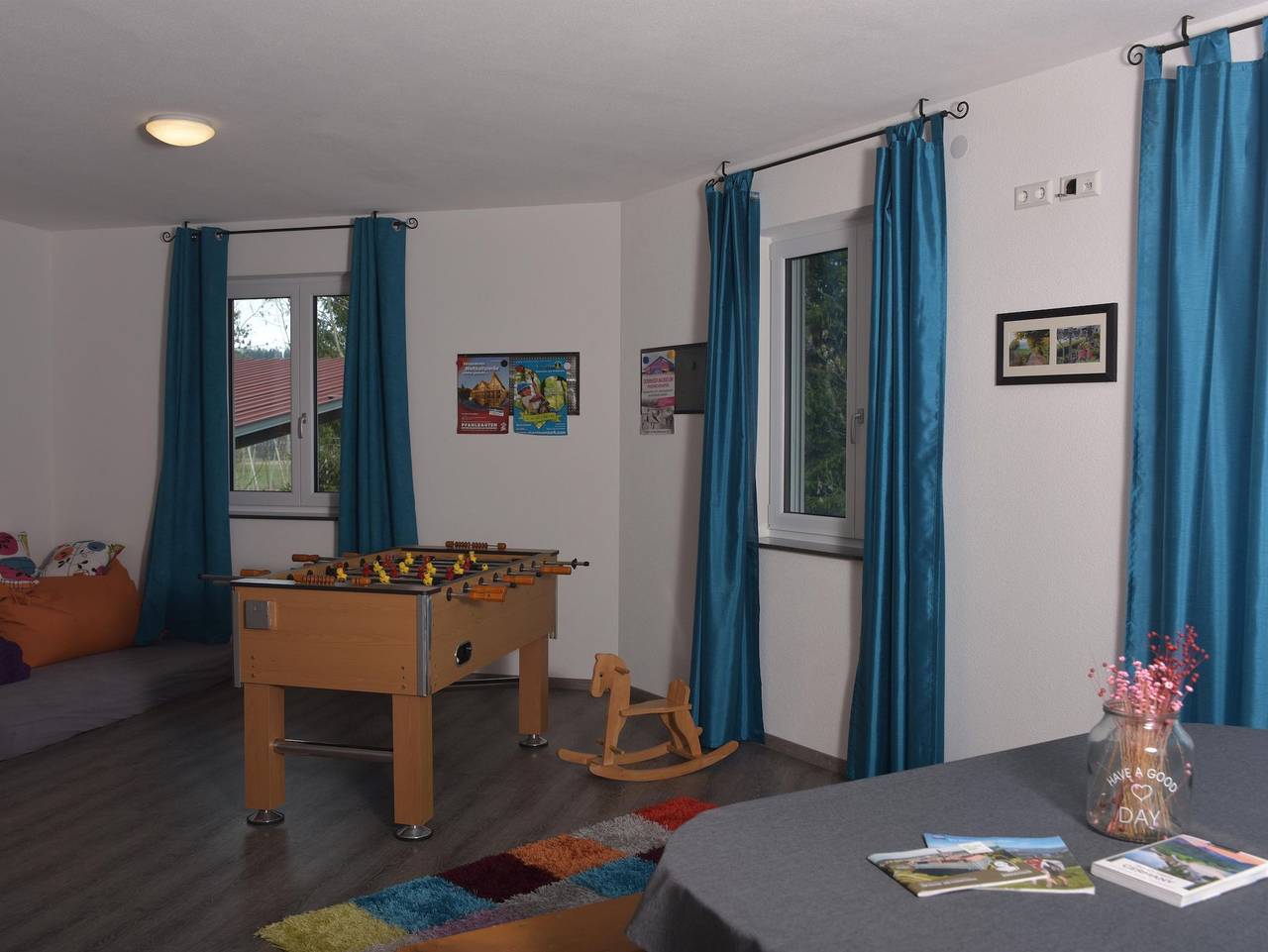 Ganze Ferienwohnung, Ferienhof Hopfgärtle Müller - 1-Zimmer-Apartment "Am Bächle" in Bodnegg, Region Bodensee-Oberschwaben