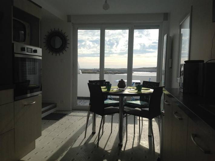 Location de vacances pour 4 personnes, avec vue et jardin à Porspoder - 4