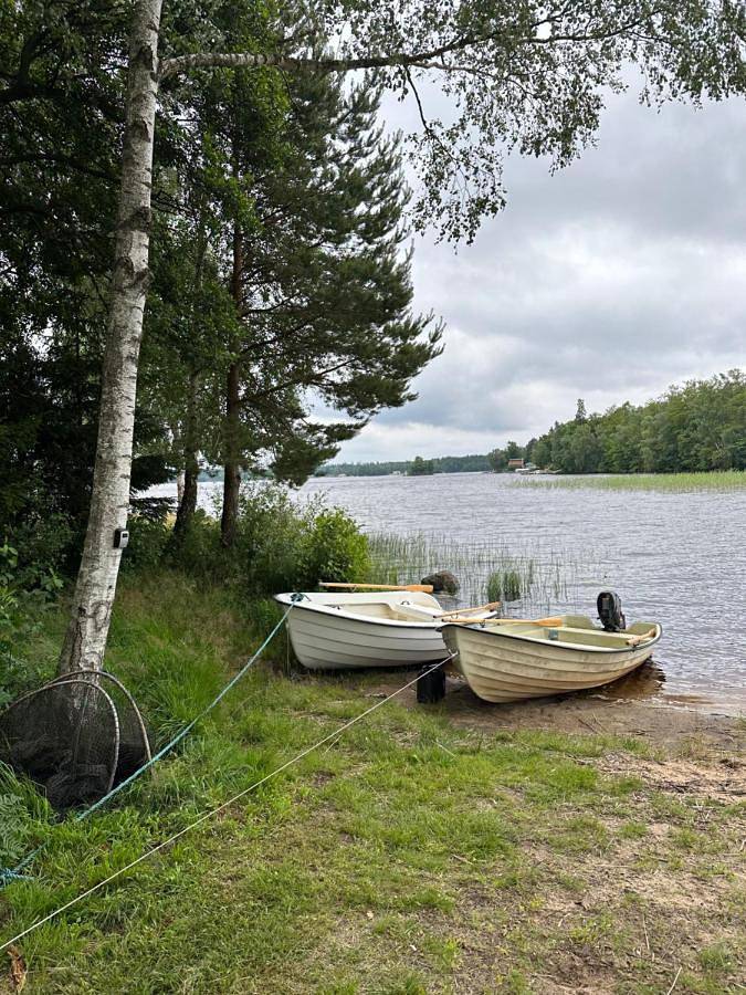 Ferienhaus für 4 Personen, mit Seeblick und Ausblick sowie Sauna und Garten, mit Haustier am Bolmen - 2