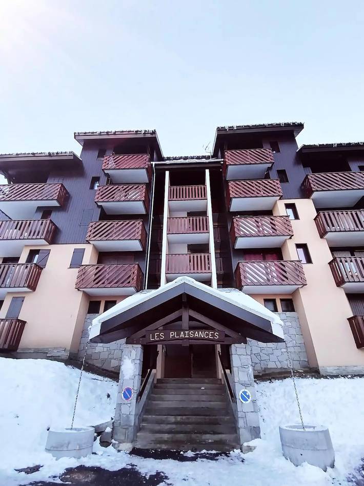 Studio pour 4 personnes, avec balcon