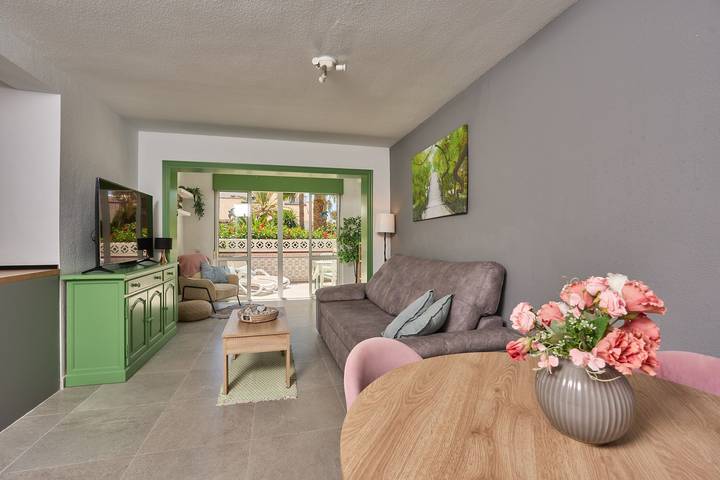 Appartement entier, Appartement « Casita Helena » avec vue sur la mer, Wi-Fi et climatisation in Torrox Costa, Torrox