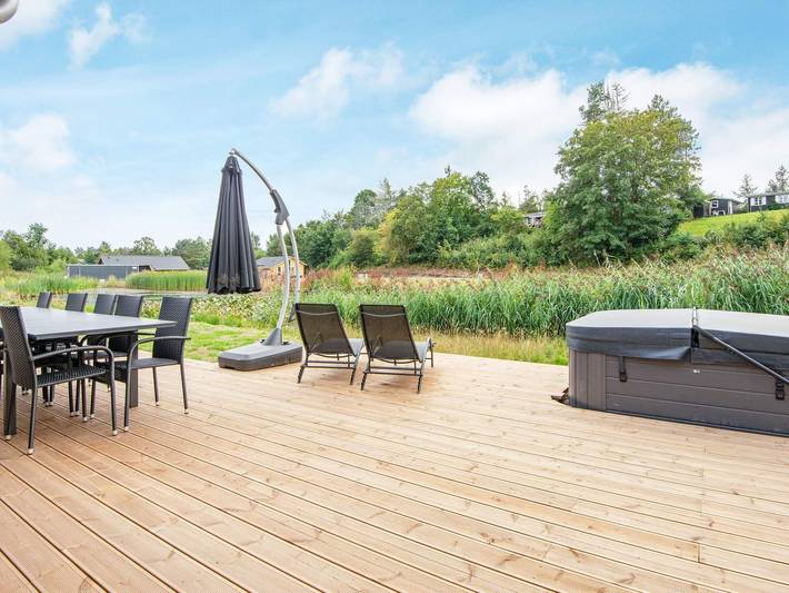 Feriehus for 14 personer, med Terrasse i Ebeltoft