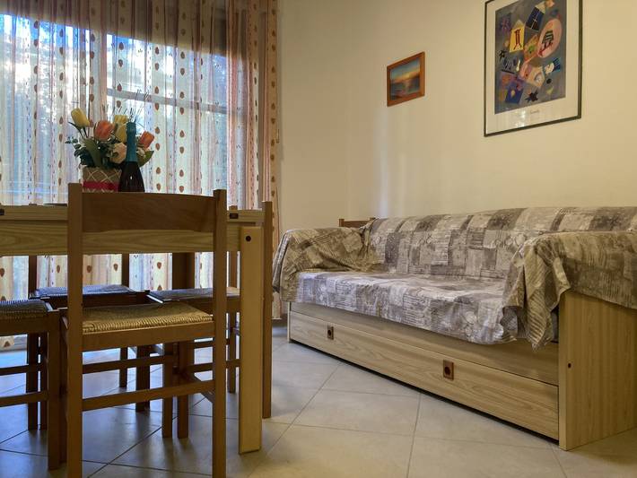 Ferienwohnung für 6 Personen, mit Ausblick und Balkon/Terrasse in Rosolina Mare