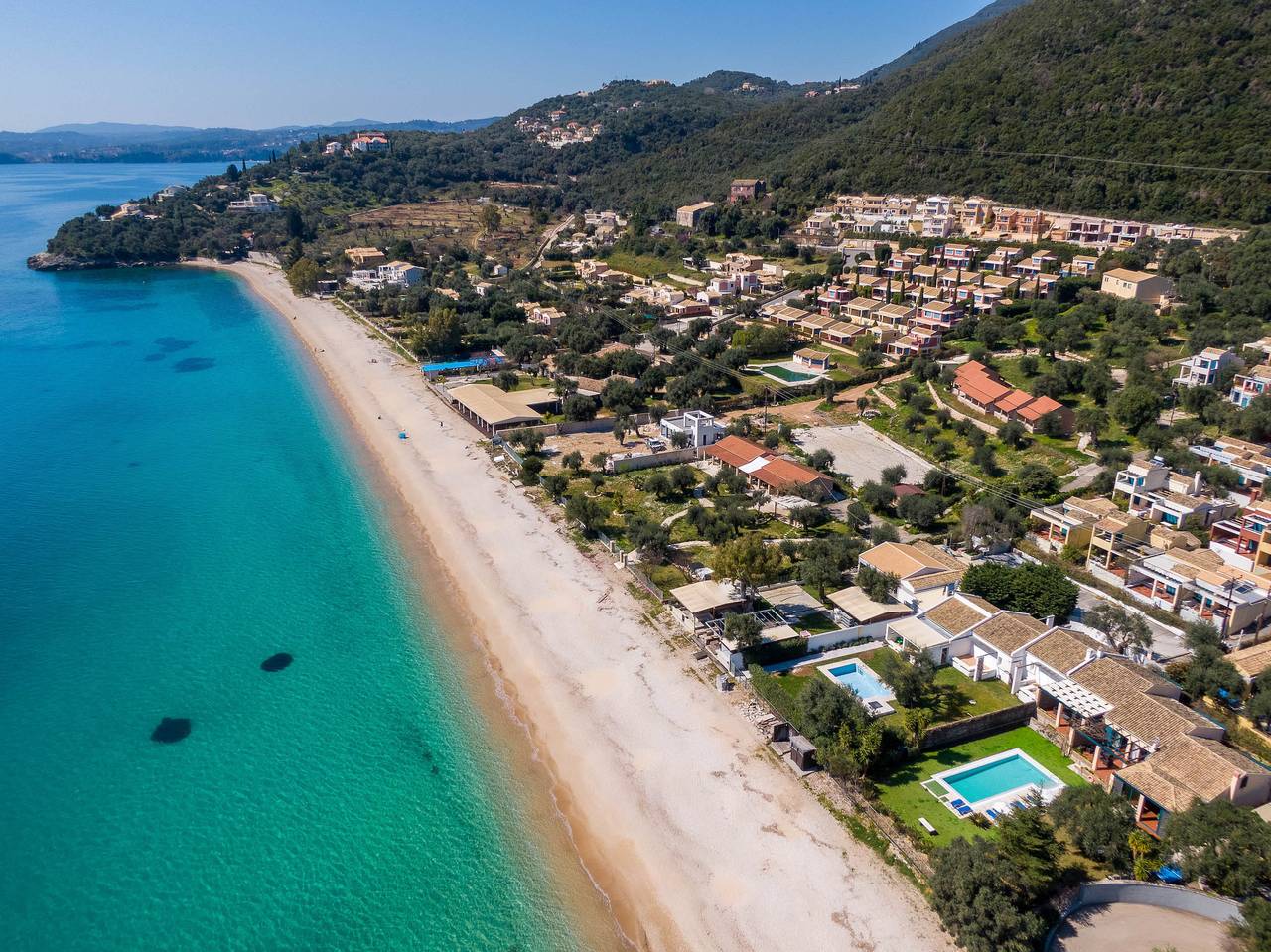 Barbati Beach - Villa Zante in Mparmpati, Corfou
