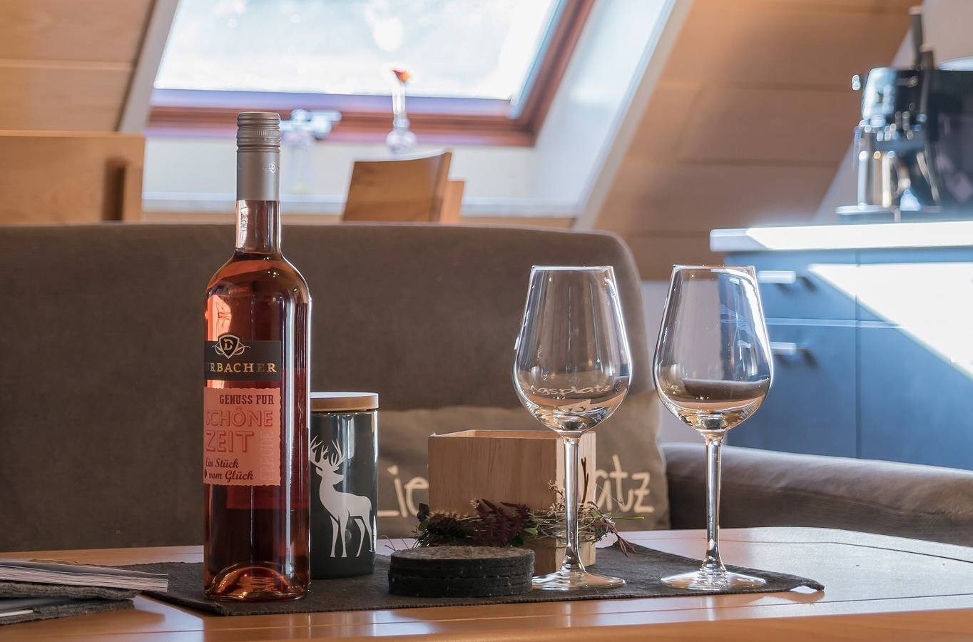 Ganze Wohnung, Ferienwohnungen Huber: Ferienwohnung "Talblick" mit Talblick, 70 qm, 2 Schlafzimmer, max. 4 Personen in Bad Peterstal-Griesbach, Mittlerer Schwarzwald
