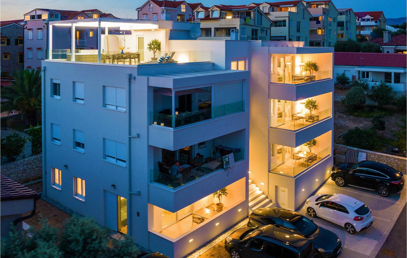 Entire holiday apartment, Holiday apartment for 6 people with terrace in Mandre, Pag Island