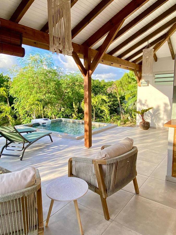 Maison de vacances pour 2 personnes, avec jardin et piscine