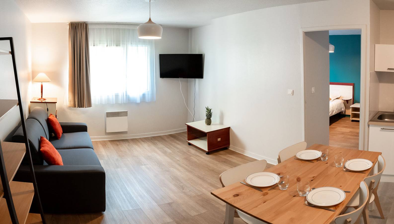 Appartement entier, Appartement de vacances pour 4 personnes in Brest, Région de Brest