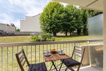 Gîte pour 4 personnes, avec balcon dans Saint-Énogat