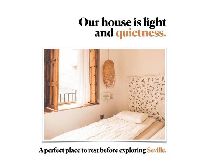 Casa para 18 personas, con vistas además de balcón y piscina en Sevilla