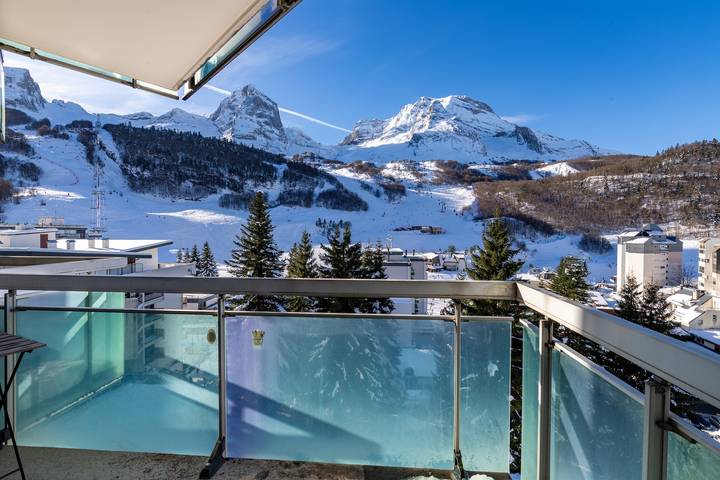 Appartement de vacances pour 7 personnes, avec Balcon