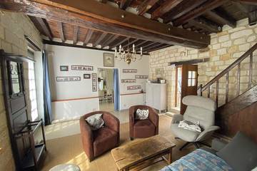 Gîte pour 3 personnes, avec jardin et terrasse à Le Bec-Hellouin