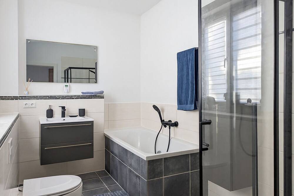 Ganze Wohnung, Moderne Maisonette Ferienwohnung im skandinavischen Stil. in Schlabendorf, Luckau