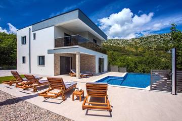 Villa für 10 Personen in Naklice, Kroatische Adria, Bild 2