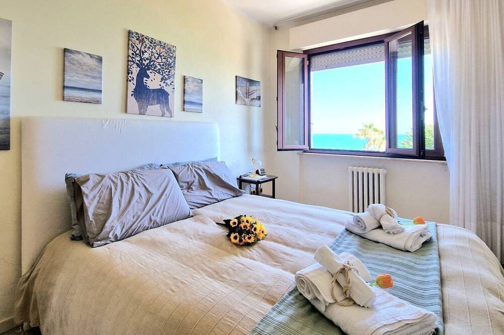 Apartamento entero, [Sea View] Raffinata Dimora Wi-Fi Clima in Porto Sant'Elpidio, Provincia de Fermo