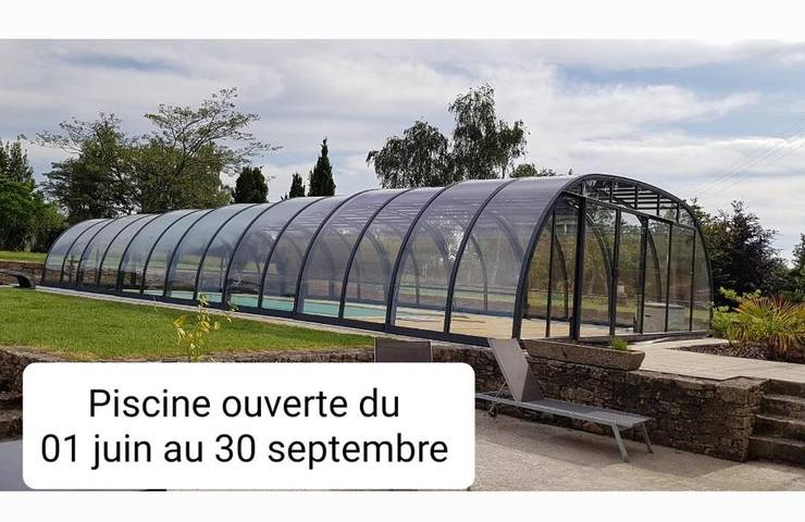 Chambre d’hôte pour 2 personnes, avec terrasse ainsi que jardin et piscine à Treize-Vents