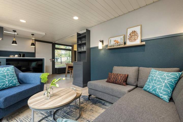 Ferienhaus für 8 Personen, mit Terrasse und Garten sowie Pool und Sauna