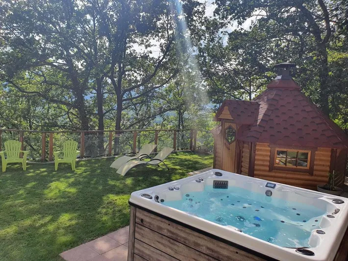 Chalet para 8 personas, con vistas y jardín, Se admiten mascotas - 1