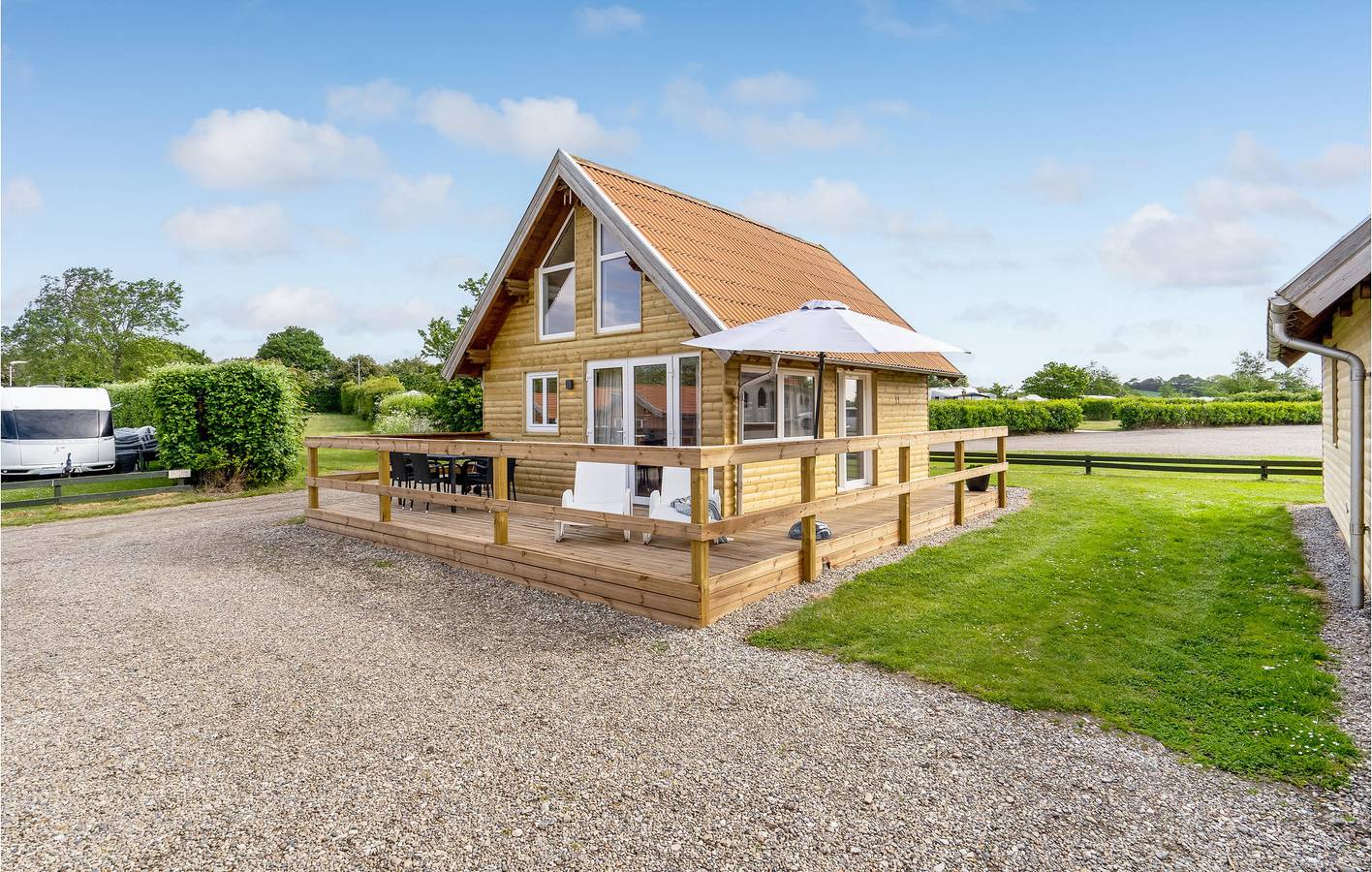 Ferienhaus für 6 Personen mit Pool in Tranekær, Langeland