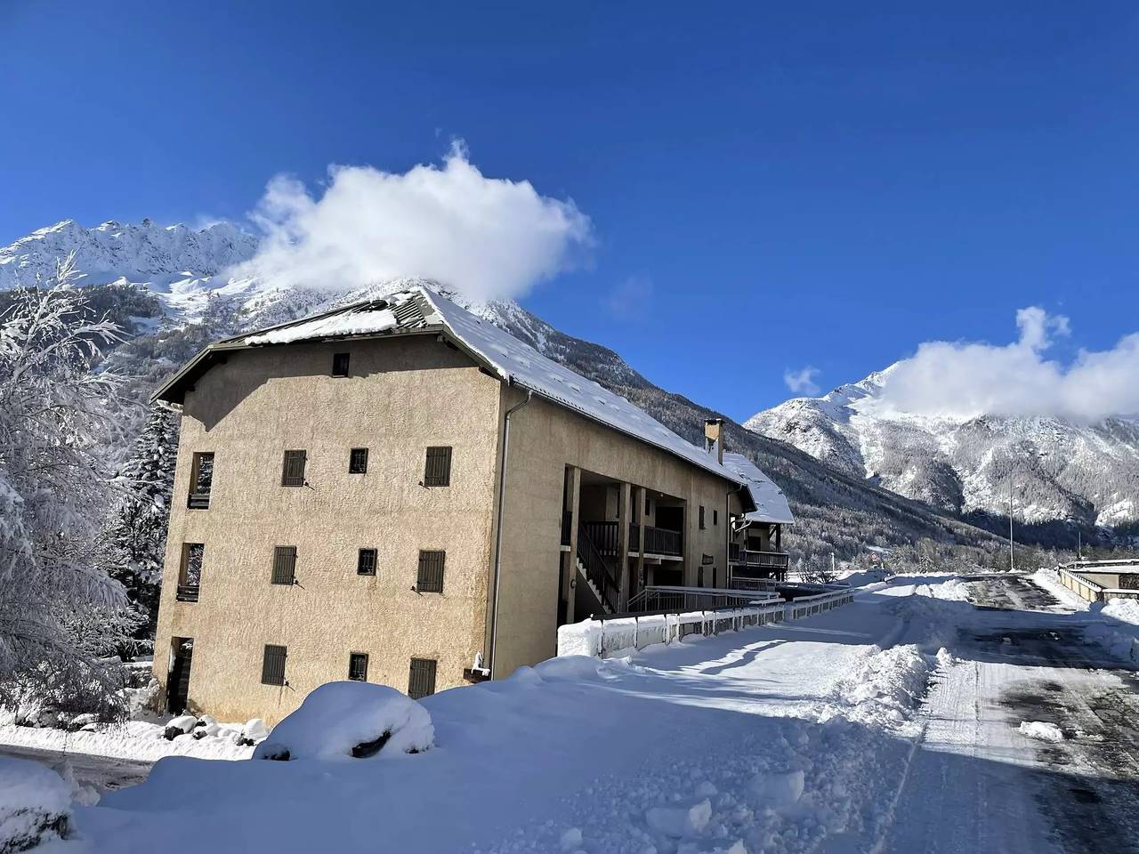 Ganzes Studio, Studio + Alcove Dorfzentrum in Le Monêtier-les-Bains, Serre Chevalier