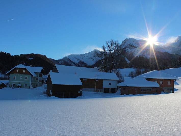 Ferienhaus für 5 Personen, mit Balkon und Ausblick sowie Garten, kinderfreundlich in Spital am Pyhrn