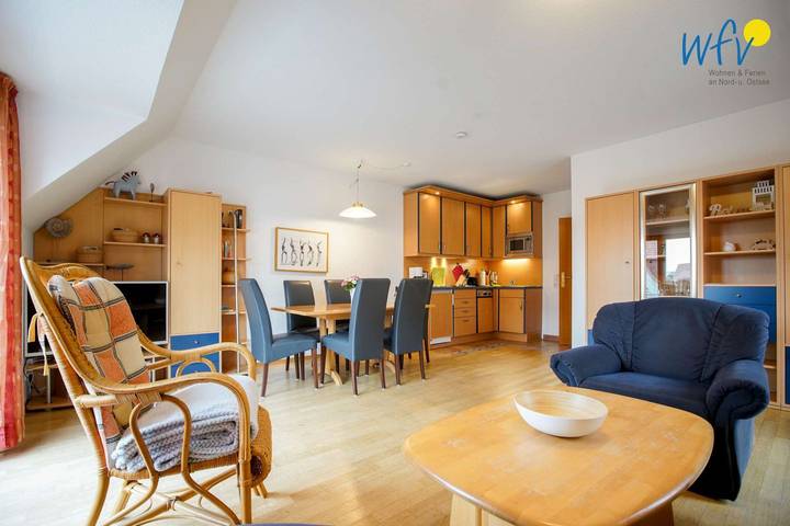 Ferienwohnung für 8 Personen, mit Balkon auf Borkum - 4