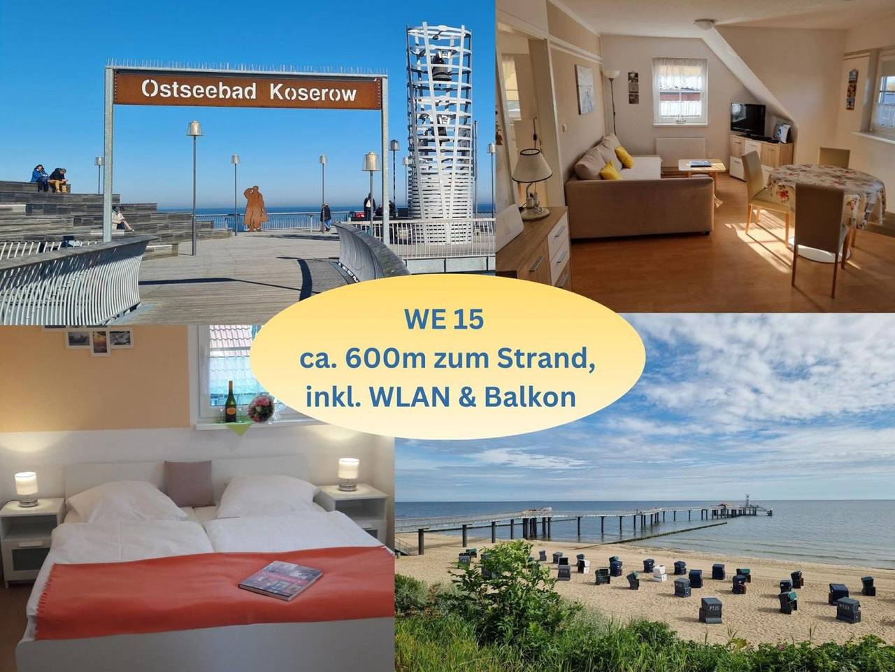Ferienwohnung in Usedom für 4 Personen in Usedom