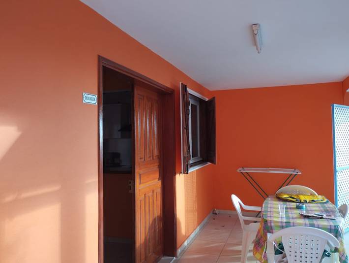 Location de vacances pour 6 personnes, avec terrasse à Bouillante