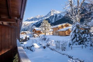 Gîte pour 3 personnes, avec terrasse à Les Houches