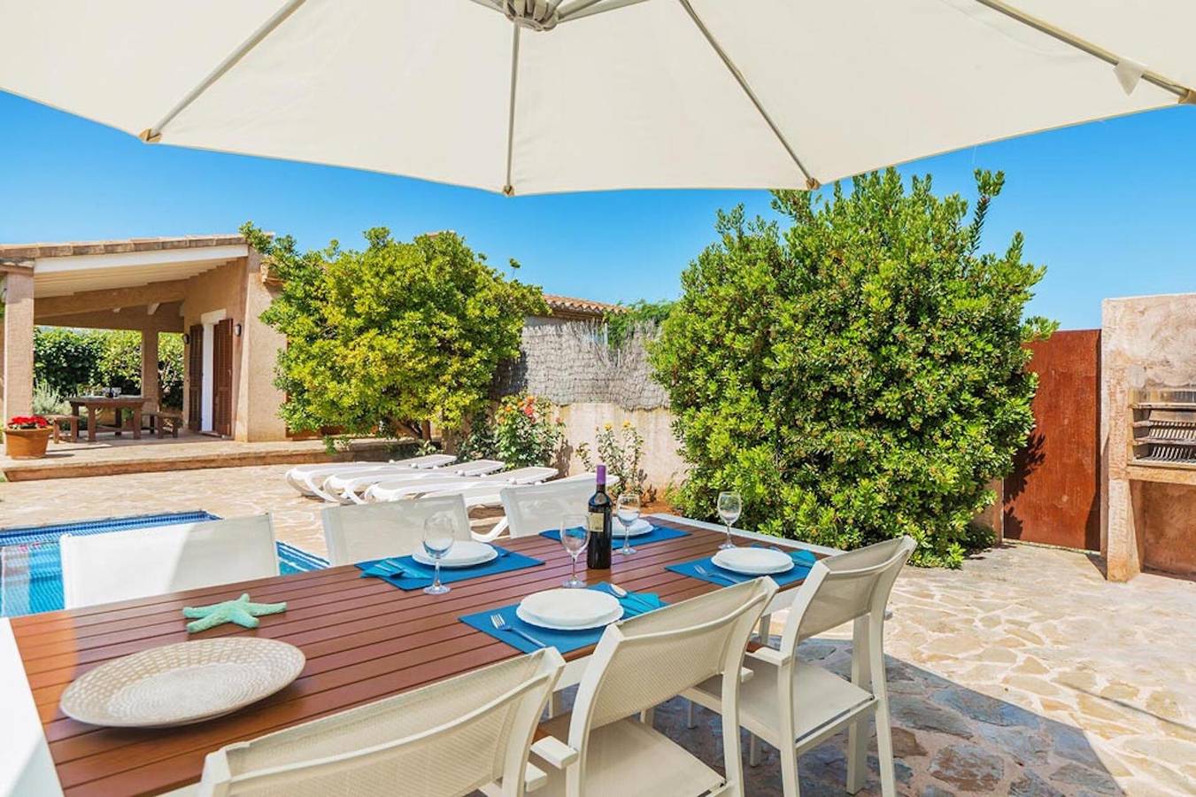 Landhaus 'Finca Can Xanet' mit Bergblick, Wlan und Klimaanlage in Alcúdia, Mallorca Norden