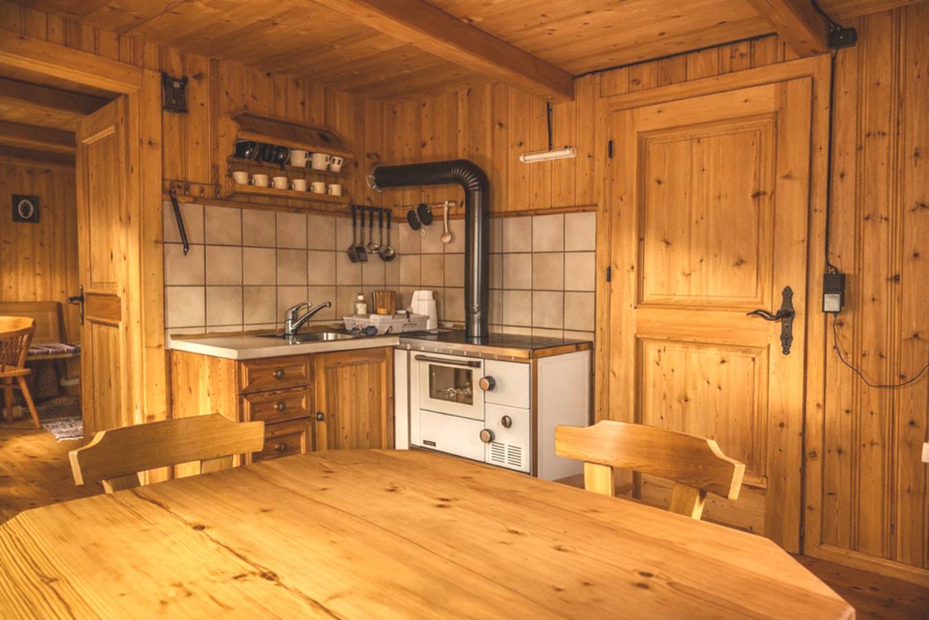 Almhütte Santnerhof in Virgen, Nationalpark Hohe Tauern