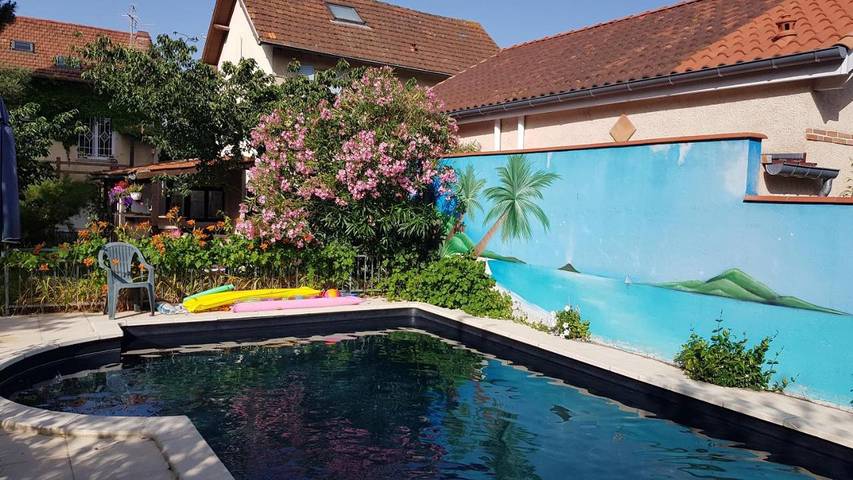 Ferienwohnung für 3 Personen, mit Garten und Pool - 1