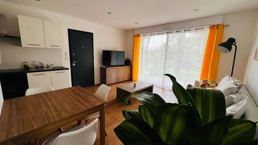 Gîte pour 4 personnes, avec terrasse et vue à Saint-Clément-de-Rivière - 2