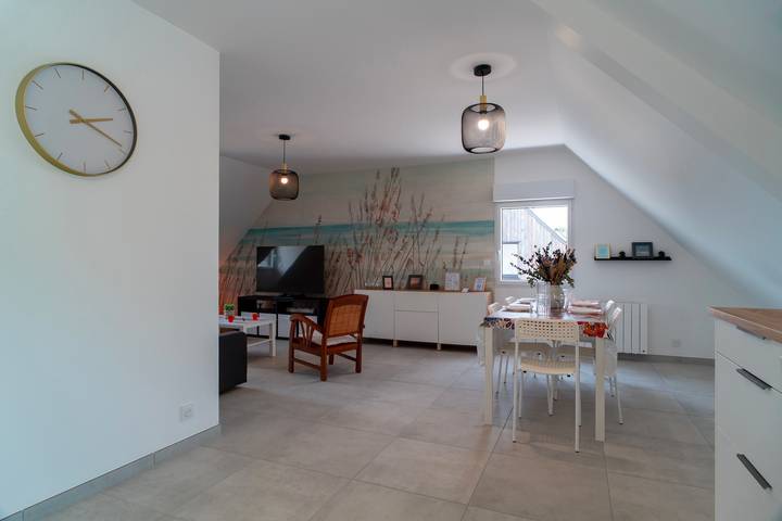 Appartement entier, Le Haut du Nelud - Appt dans maison avec jardin in Locmariaquer, Côte des Mégalithes
