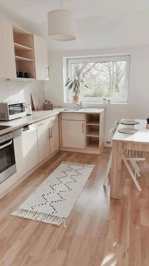 Appartement entier, Monteurwohnung in Wesermarsch, Küche, Einzelbetten, Stedinger Landhotel in Berne, Wesermarsch