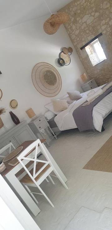 Gîte pour 2 personnes, avec jardin ainsi que vue et piscine, animaux acceptés à Parranquet