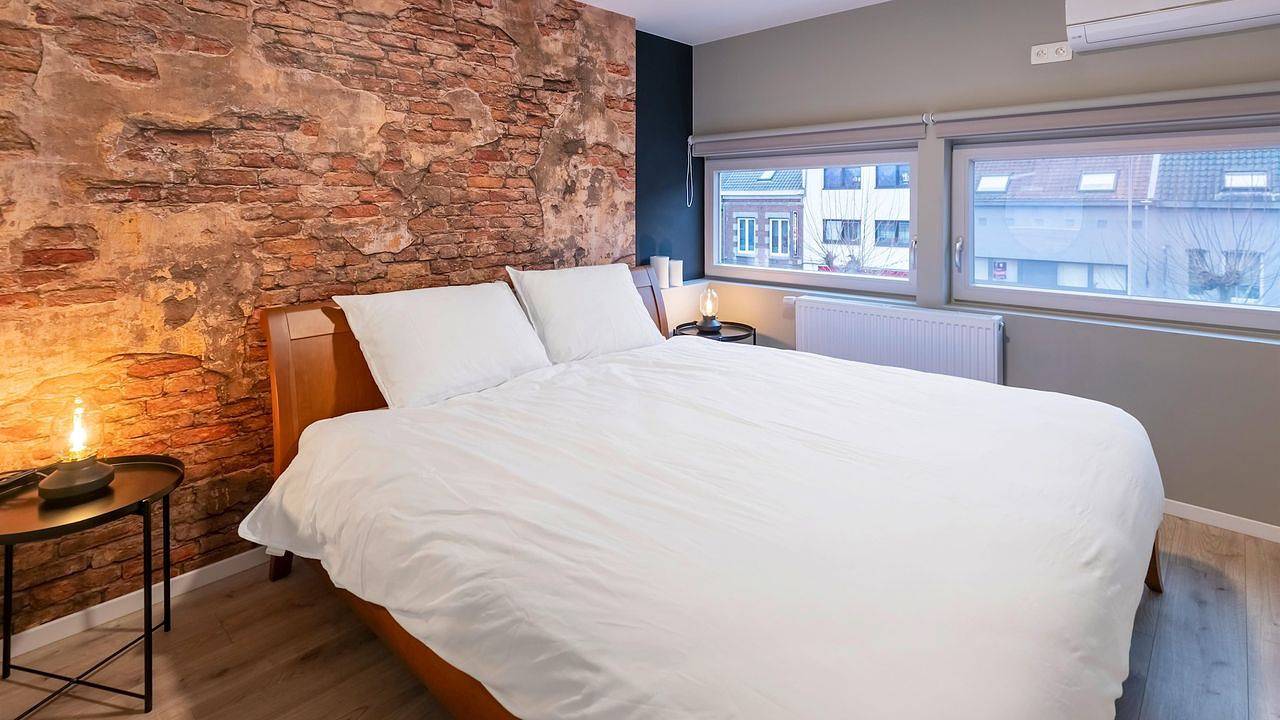 Geheel vakantieappartement, Vakantieappartement voor 4 personen met balkon/terras in Maasmechelen, Belgisch-Limburg