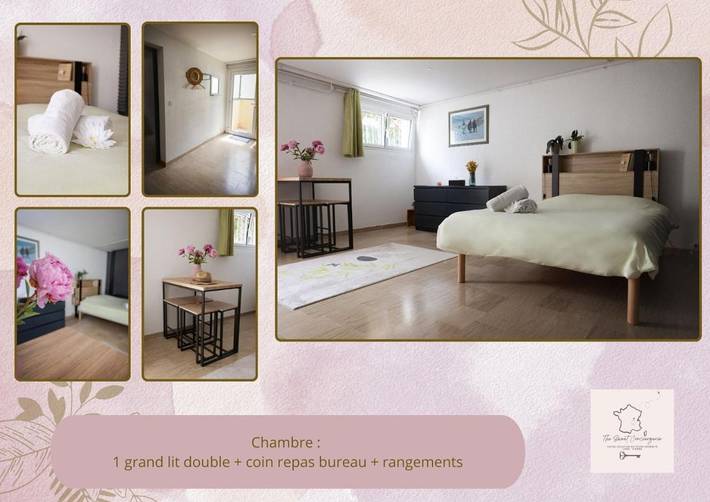 Gîte pour 2 personnes, avec balcon à Corbas - 4