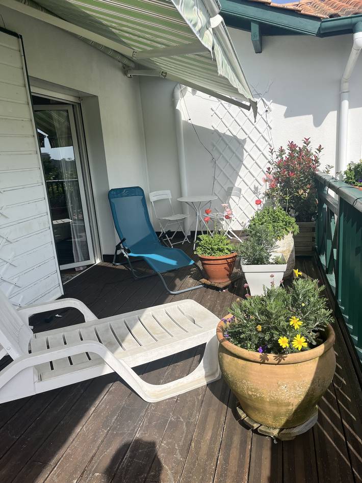 Location de vacances pour 2 personnes, avec jardin dans Côte Basque