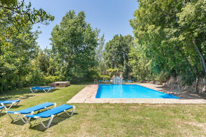 Apartamento para 5 personas, con Jardín